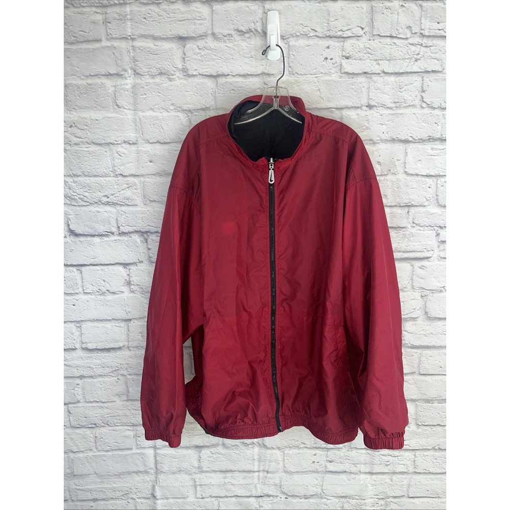 Nike Swoosh Men's VTG Y2K Streetwear Reversible Windbreaker Jacket Size XXL